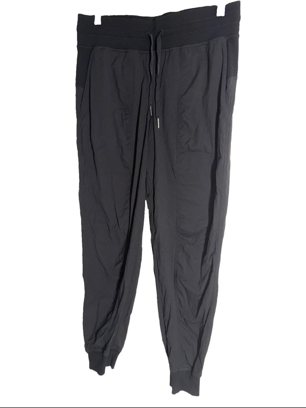 Lululemon Dance Studio Mid Rise Jogger Pants Full Length Black Travel Womens 8 - Picture 9 of 13